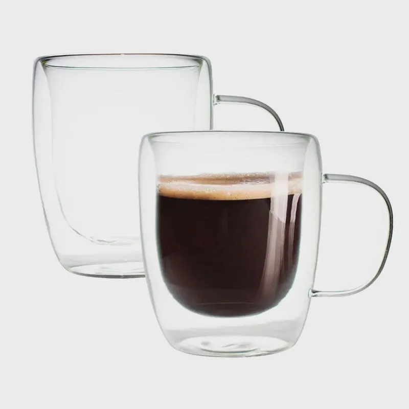 Canecas para Café Parede Dupla 2 peças 310ml - Casambiente