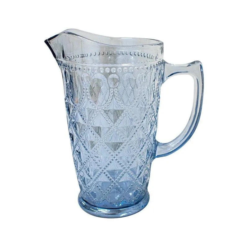 Jarra De Vidro Royal Azul 1,38l - Casambiente Javi075