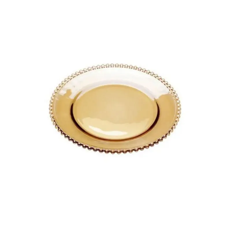 Prato 27 Cm Pearl Ambar - Casa Ambiente