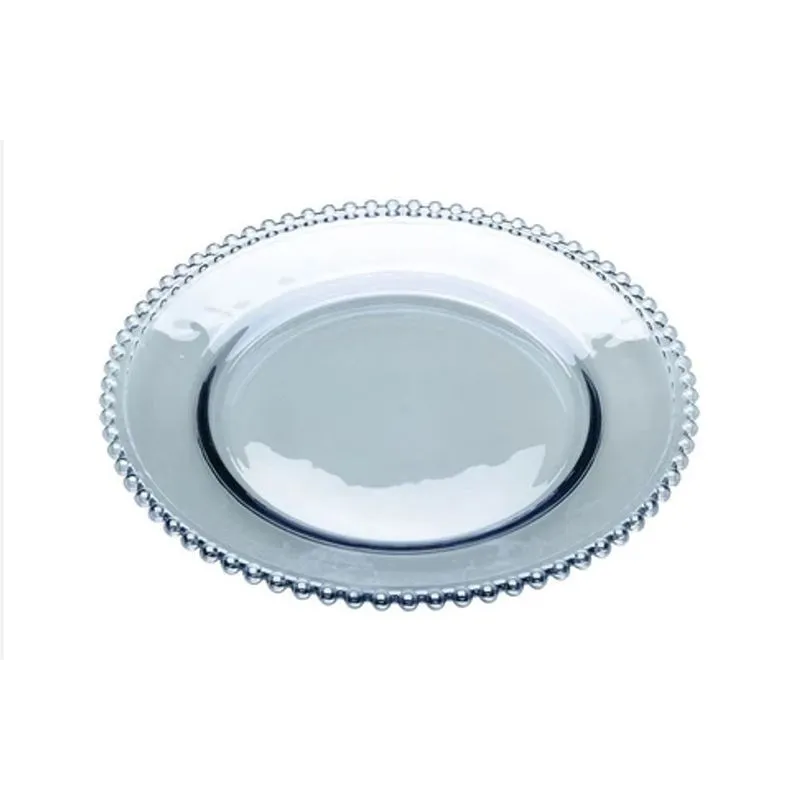 Prato 21cm Pearl Furta Azul - Casa Ambiente