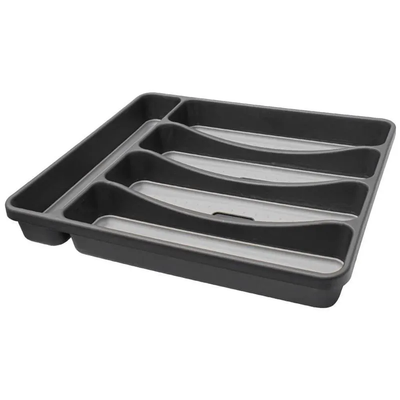 Porta Talher Organizador De Gaveta 5 Divisórias 29 X 32 X 4,5- Casambiente Org049