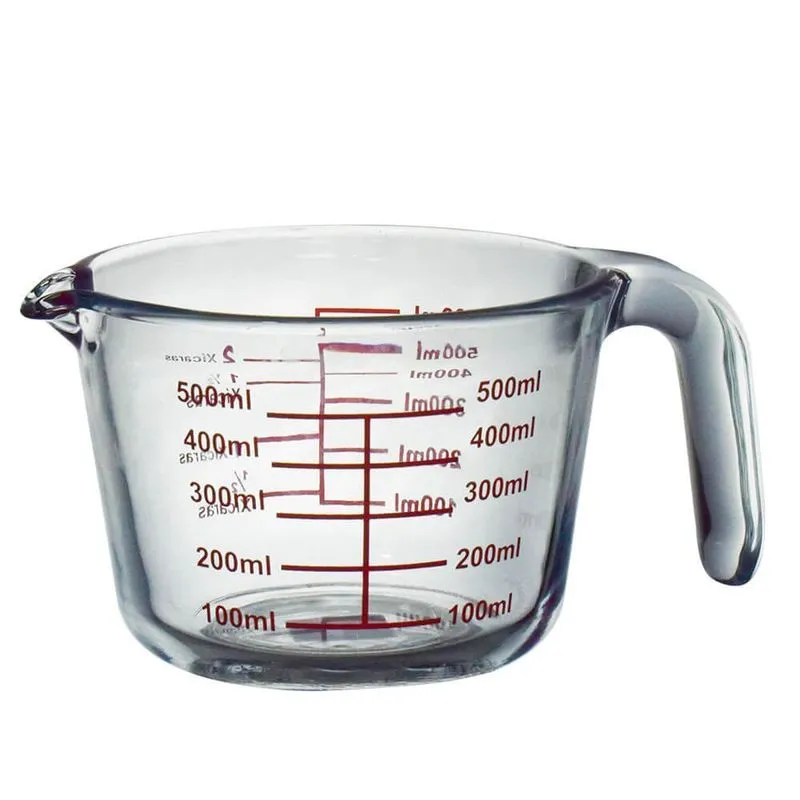 Jarra Medidora Em Vidro Temperado 500ml - Casambiente