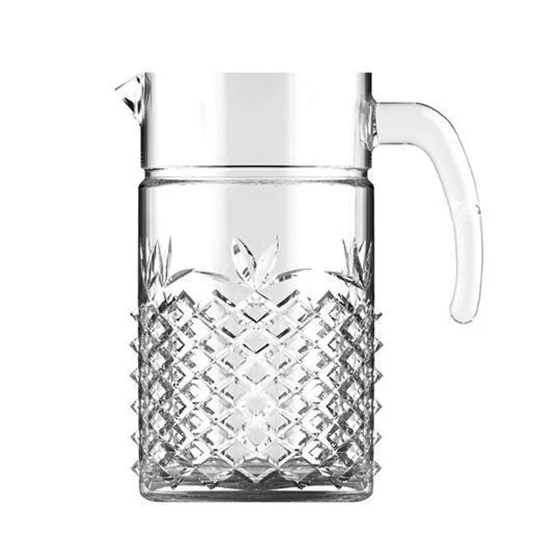 Jarra De Mesa Diamond Em Vidro 1,4 Litros Casambiente