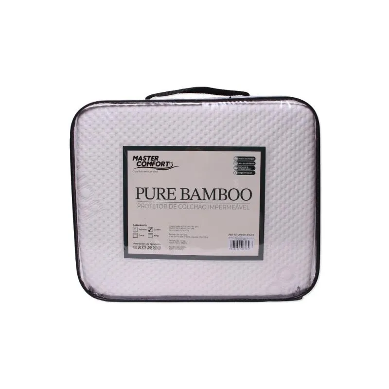 Protetor Impermeável Colchão King Pure Bamboo Master Comfort