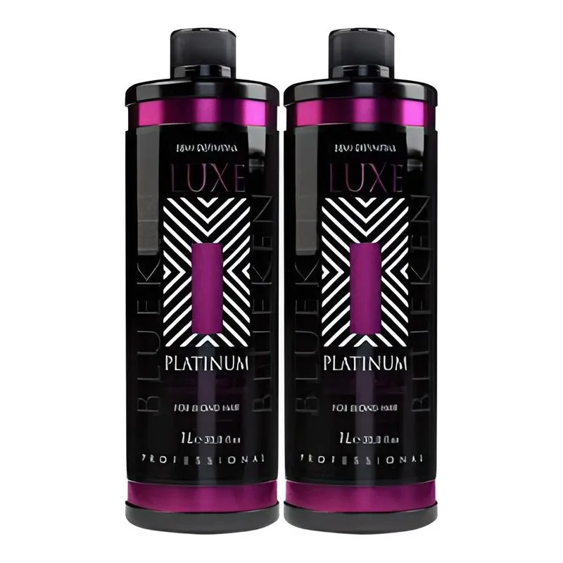 Escova Progressiva Semi Definitiva Luxe Platinum 2l Blueken