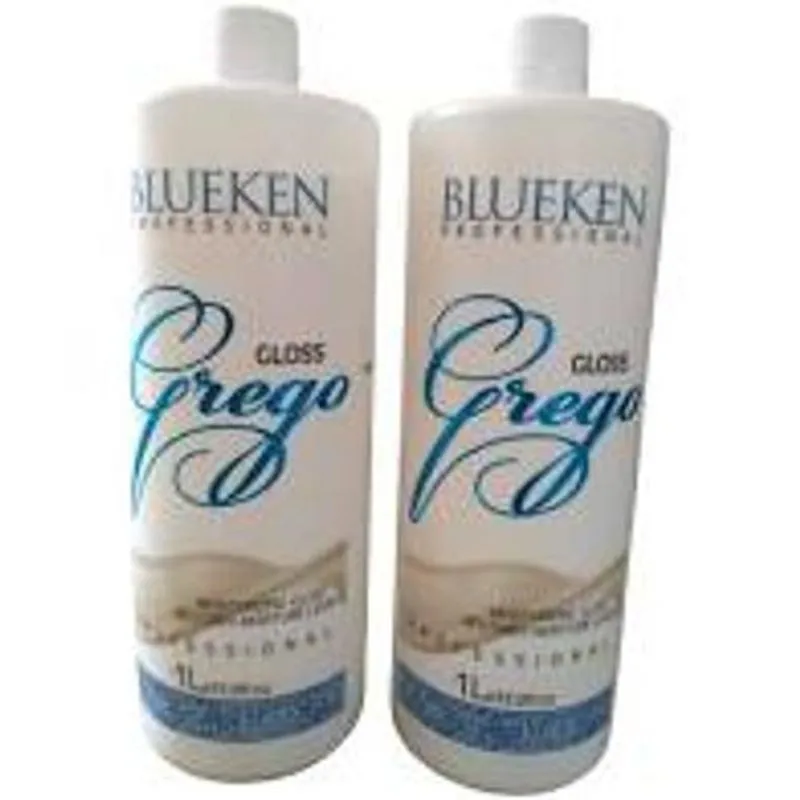 Kit 2 Litros Progressiva Grego Blueken Professional