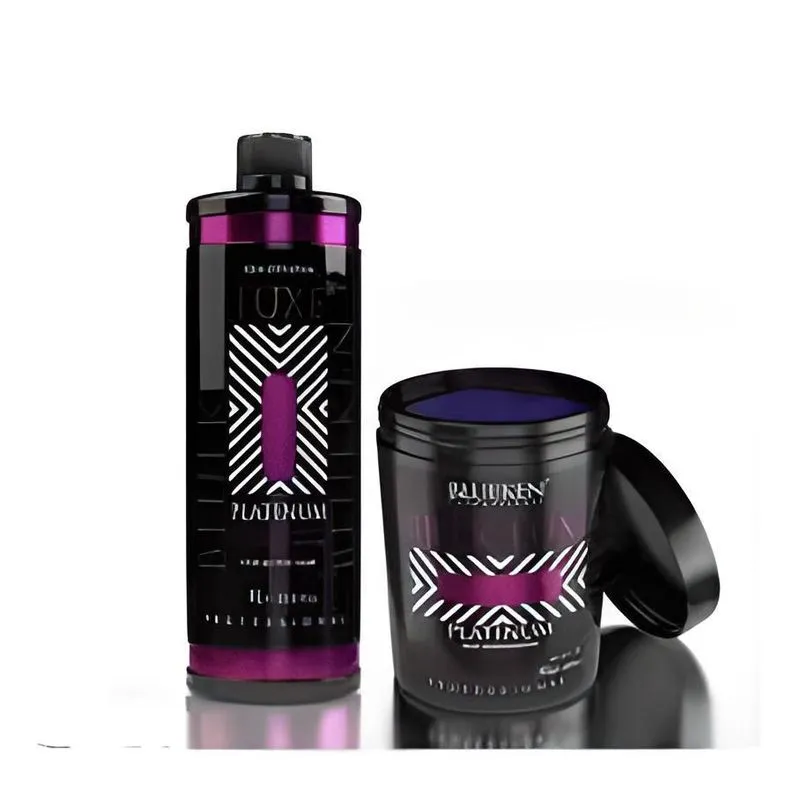 Progressiva Blueken Luxe Loiros 1l +btx Capilar Platinum 1kg