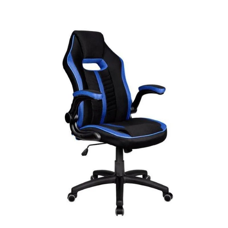 Cadeira Gamer Giratória Preta e Azul Epic - at. Home