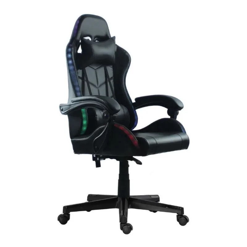 Cadeira Gamer Reclinável Com Led Pelegrin Pel-3023 Preta Cor