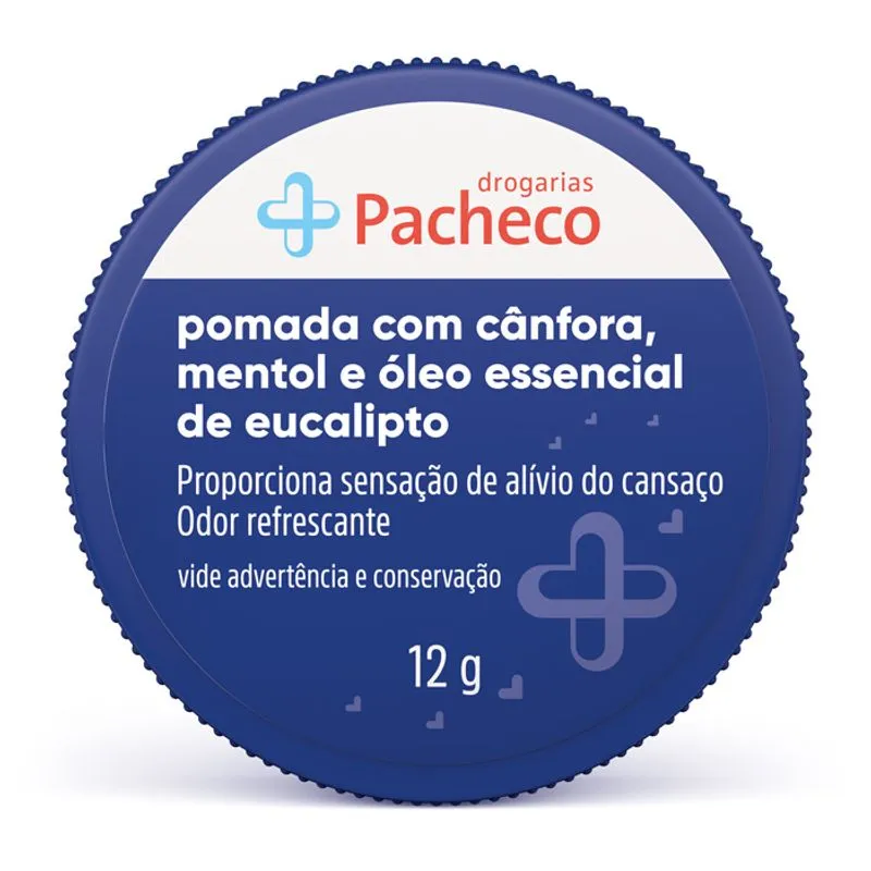 Pomada Descongestionante Drogarias Pacheco RUB 12g