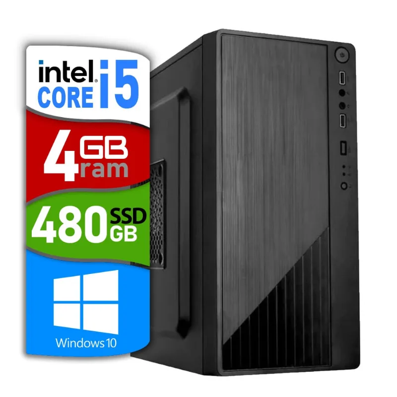 Computador Intel i5 4Gb Ssd 480Gb