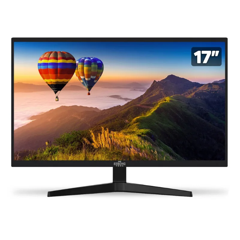 Computador Completo Intel Core i5 4GB ssd 480GB Monitor 17 4 Núcleos Super Turbo Pc Hdmi Teclado e Mouse Strong Tech