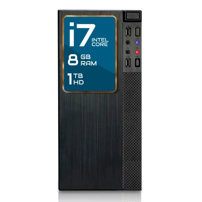 Computador Completo Intel Core i7 8GB HD 1TB 4 Núcleos Super Turbo Pc Hdmi Strong Tech