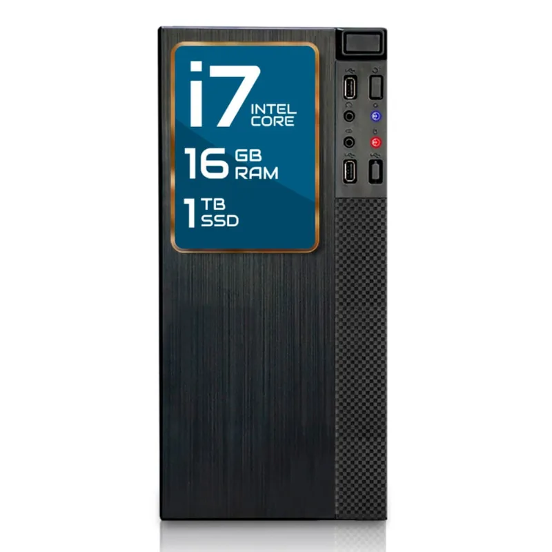 Computador Completo Intel Core i7 16GB ssd 1TB 4 Núcleos Super Turbo Pc Hdmi Strong Tech