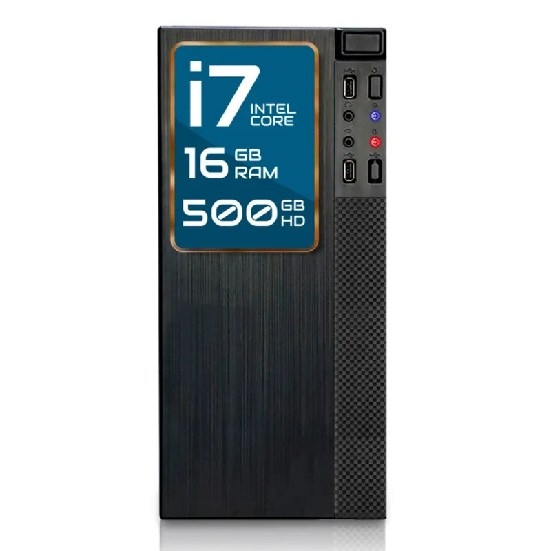 Computador Completo Intel Core i7 16GB HD 500GB 4 Núcleos Super Turbo Pc Hdmi Strong Tech