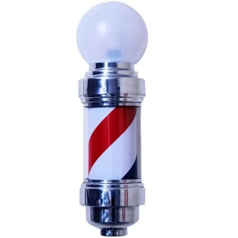 Barber Pole Giratório 50Cm Voltagem Bivolt + brinde porta pentes. - Pequi
