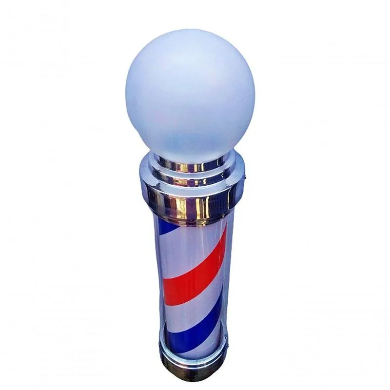 Barber Pole Giratório 70cm Estilo Americano Voltagem Bivolt.
