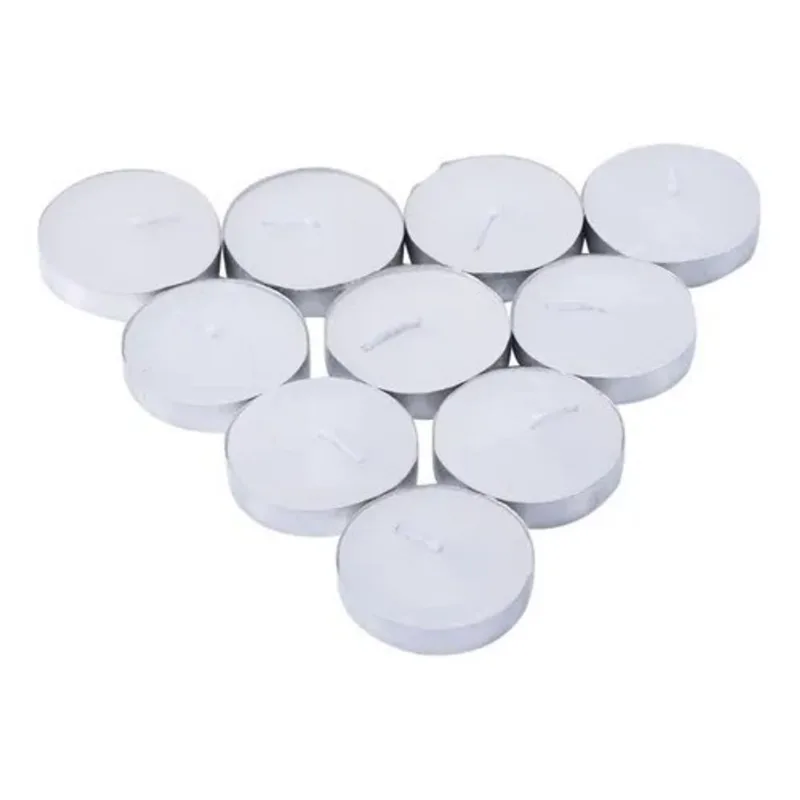 Kit 10 Velas Rechaud Decoração Festas Casamento Castiçal