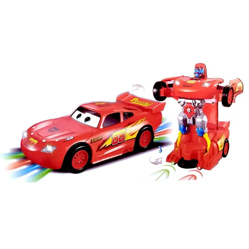 Relâmpago Marquinhos Mcqueen Transformer Luz Música e Som