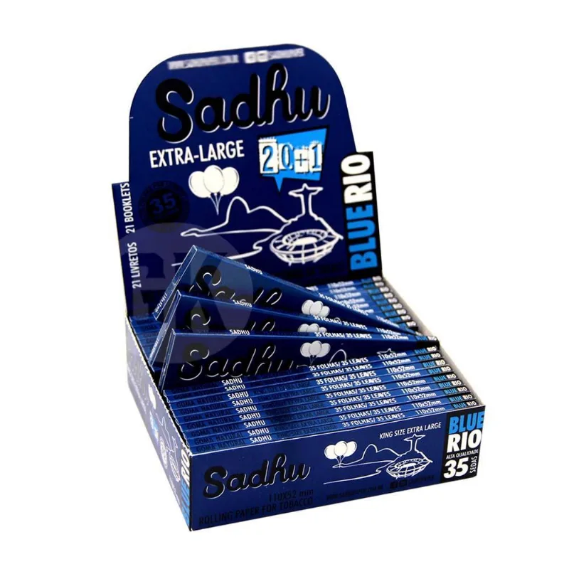 Display De Seda Sadhu Blue Rio King Size Extra Large