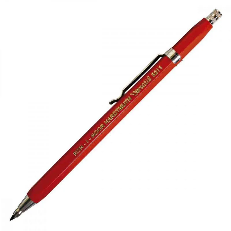 Lapiseira Toison D Or Koh-i-noor 2.0mm 5211 Vermelho