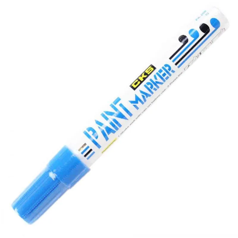 Caneta Permanente Paint Marker cks Azul