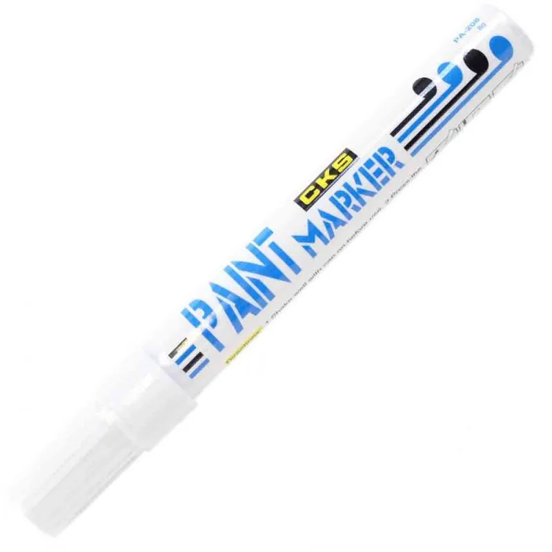 Caneta Permanente Paint Marker cks Branca