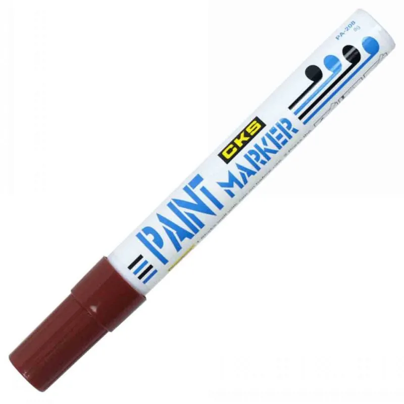 Caneta Permanente Paint Marker cks Marrom
