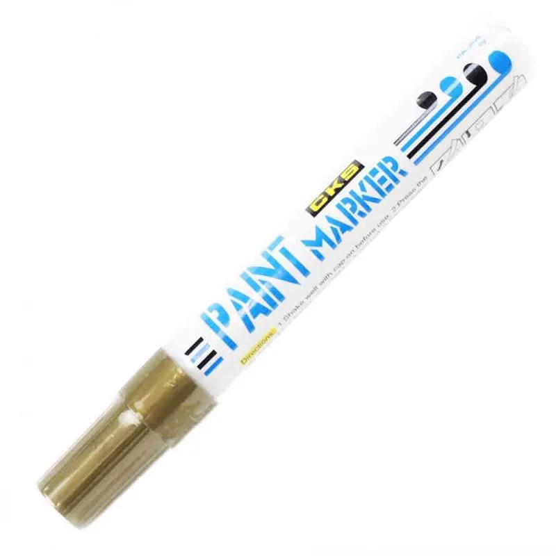 Caneta Permanente Paint Marker cks Ouro