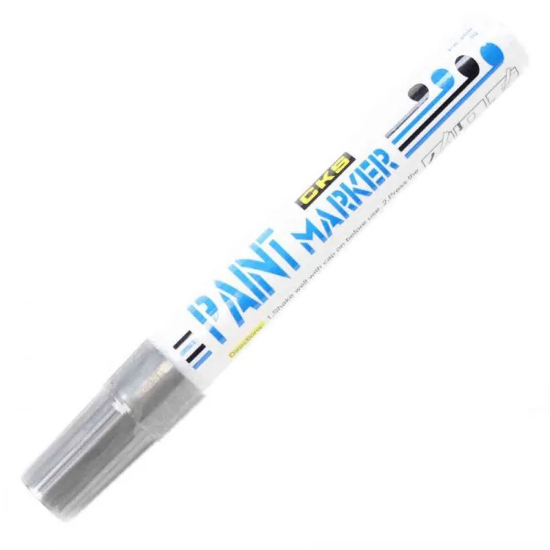 Caneta Permanente Paint Marker cks Prata