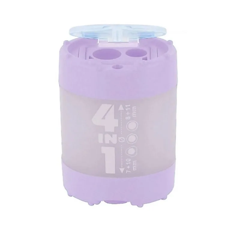 Apontador Com Deposito 4 Em 1 Kum Germany Roxo Pastel