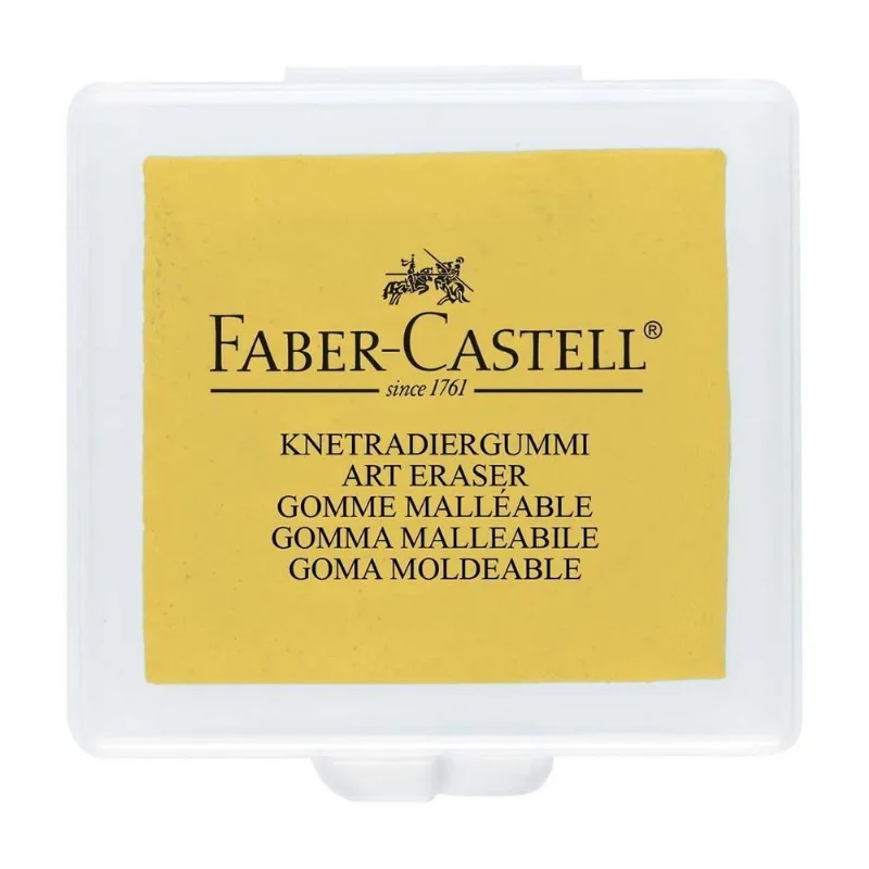 Borracha Limpa Tipos Faber-castell Colorida Amarelo