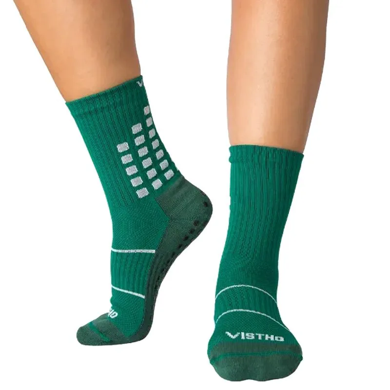 Meia Esportiva Antiderrapante Multi Esportes Vistho VS48 39/43 / Verde