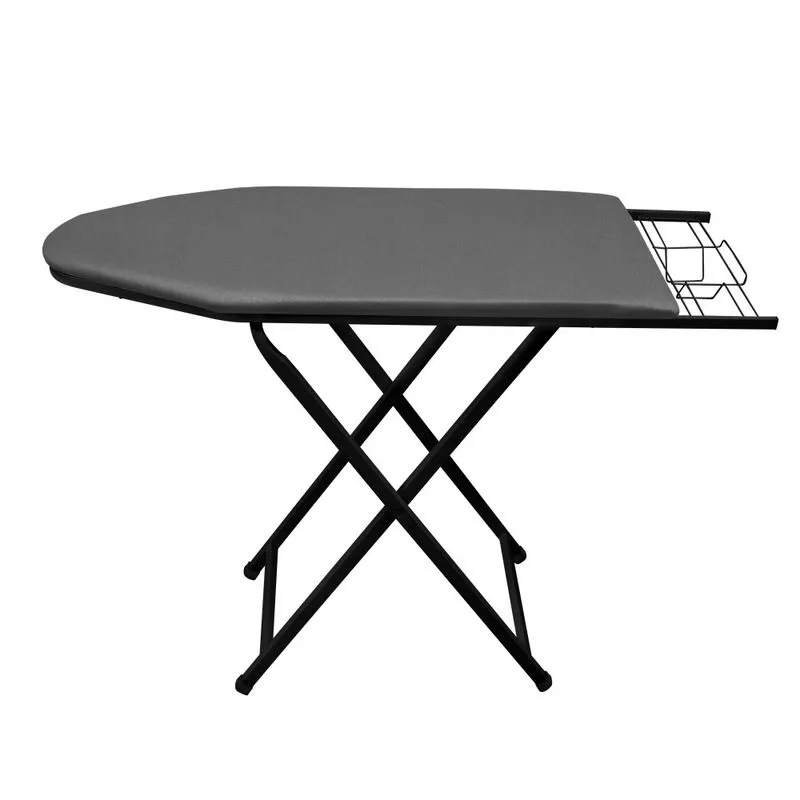 Mesa De Passar Suprema Extra - Preta/Chumbo - 10.707.02.102 - Açomix