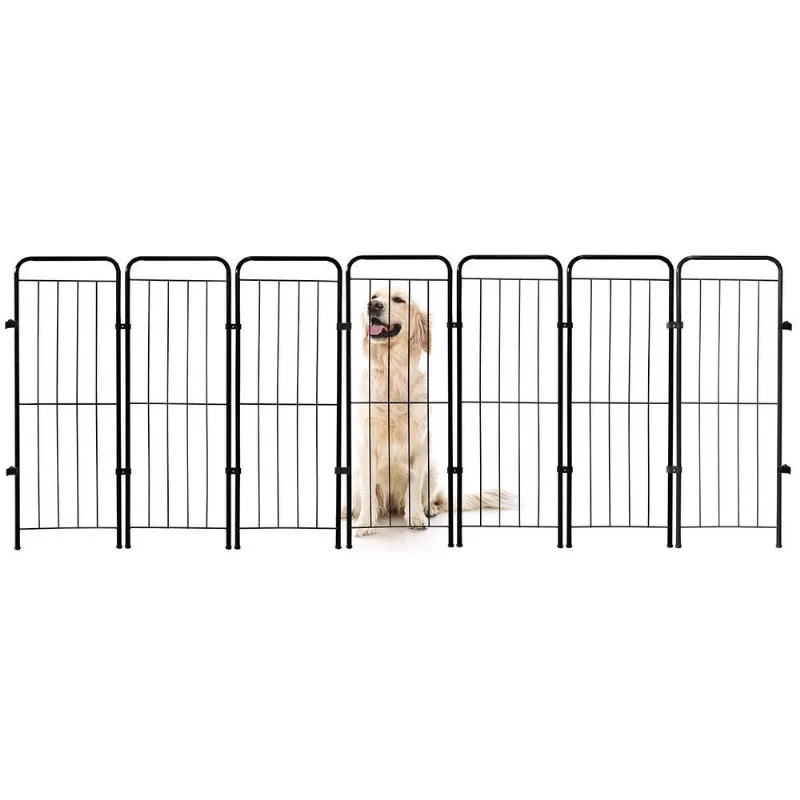 Cercado Grande Cachorro Cães Pet Shop Grade 7 Módulos Cerca