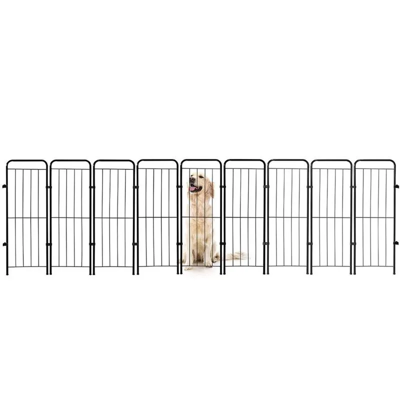 Cercado Grande Cachorro Cães Pet Shop Grade 9 Módulos Cerca