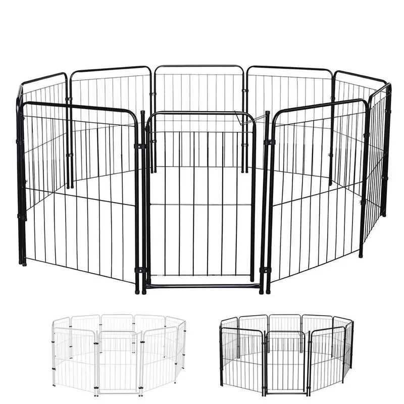 Cercado Cachorro Cães Pet Cercadinho 9 Módulos 82 Cm Altura