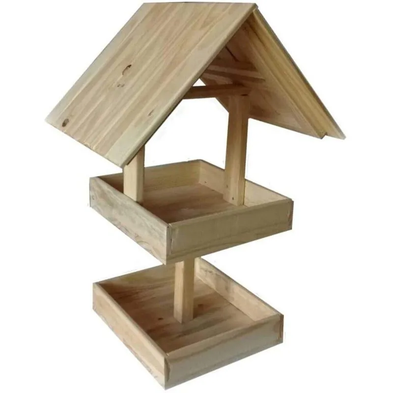 Casinha De Passarinho 2 Andar - Jardim - Decor Móveis
