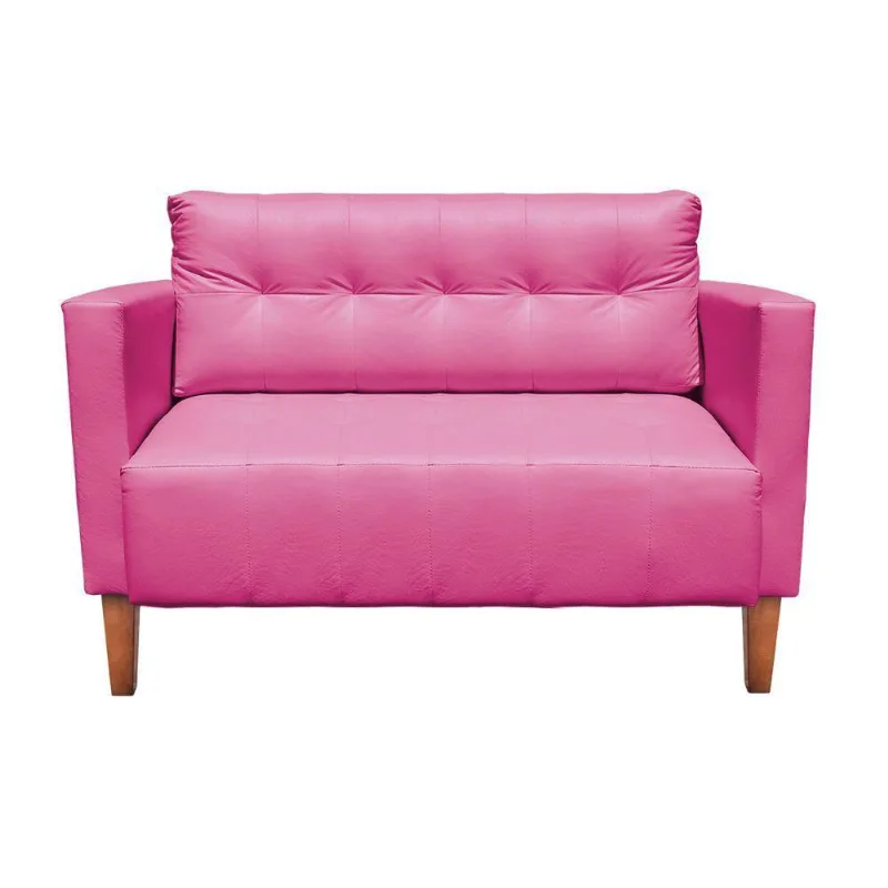 Sofá Retrô Namoradeira 2L Livia Corino Pink