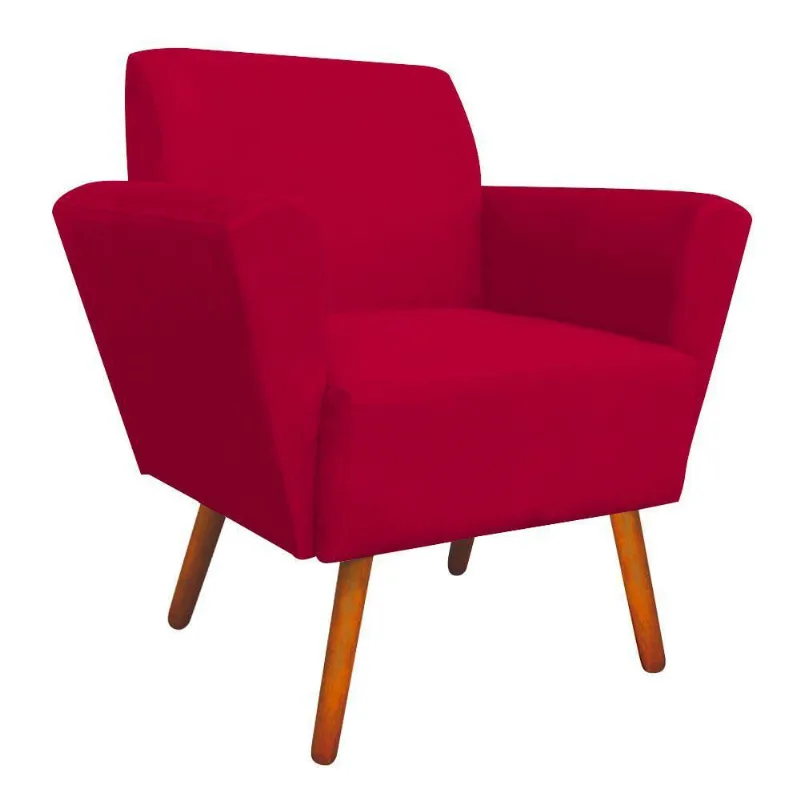 Poltrona Dora Vermelho