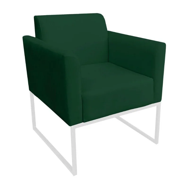Poltrona Marisa Suede Verde