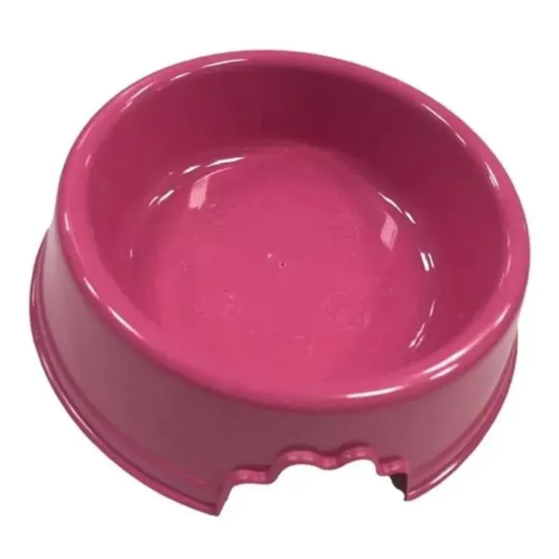 Pote Ração Alimentos Pet Cão Gato Cachorro 500ml Rosa
