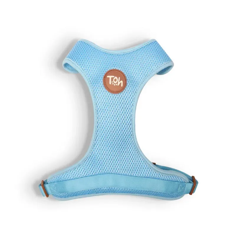 Peitoral H Mesh para Cães Toh Azul M