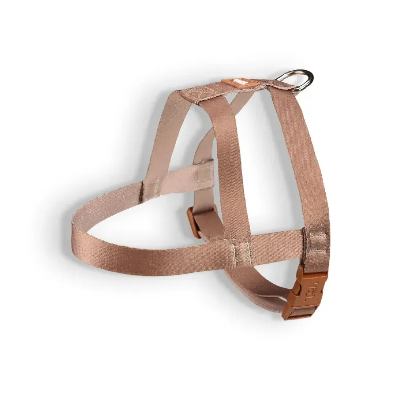 Peitoral Tradicional para Cães Basic Toh Cáqui M