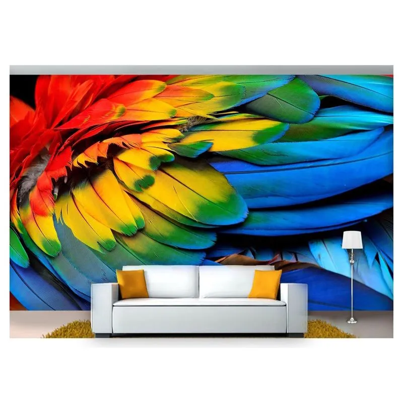 Papel De Parede Fundo Do Mar Tubarões Teto 3D Fm106 3M²