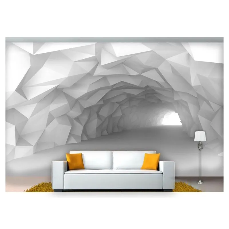 Papel De Parede Lua Noite Praia Mar Oceano 3D Lua23 3M²