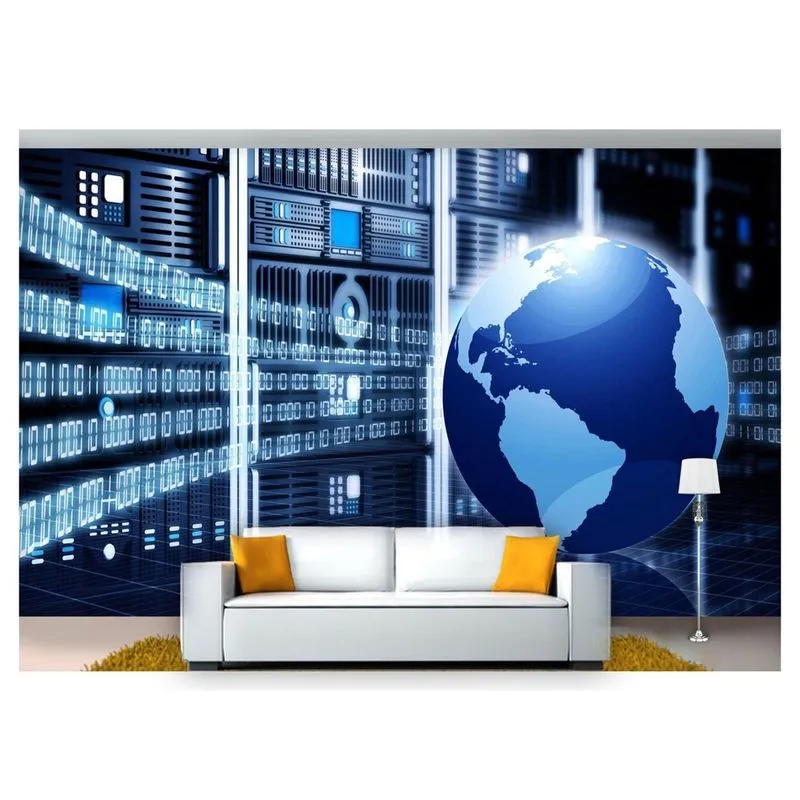 Papel De Parede Tecnologia Finanças Computação Tec01 3M²