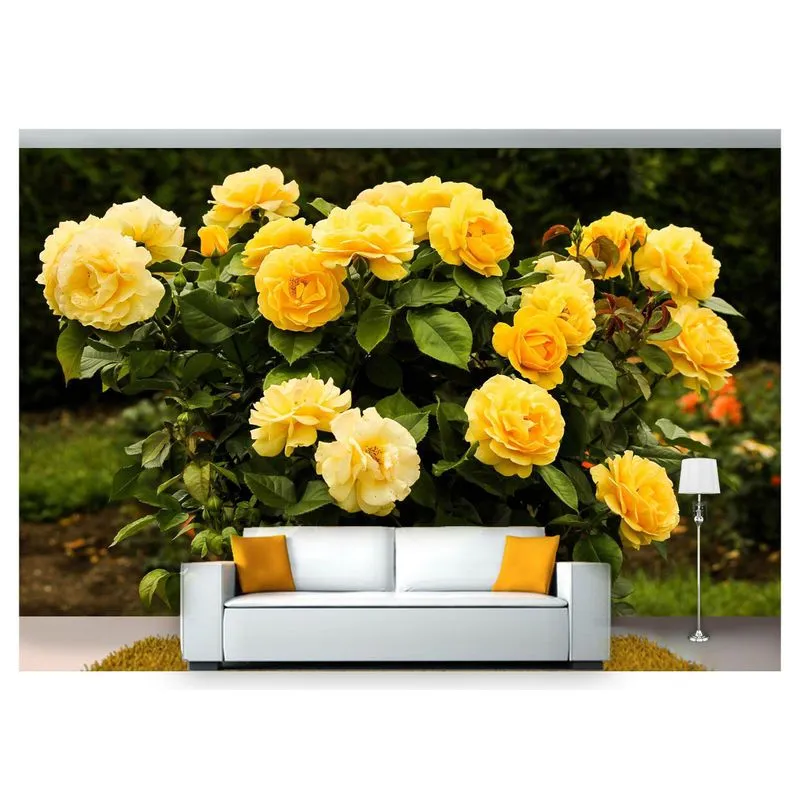 Papel De Parede Flores Floral Flor Natural 3d Nfl178