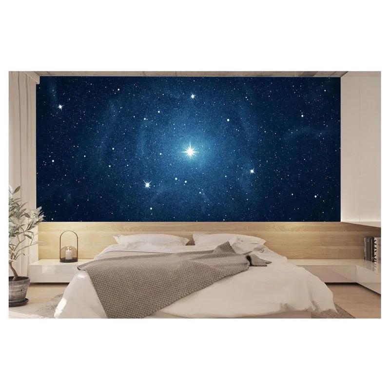 Papel De Parede Espaço Estrelas Galáxia 3D 7,50M² Nsp83