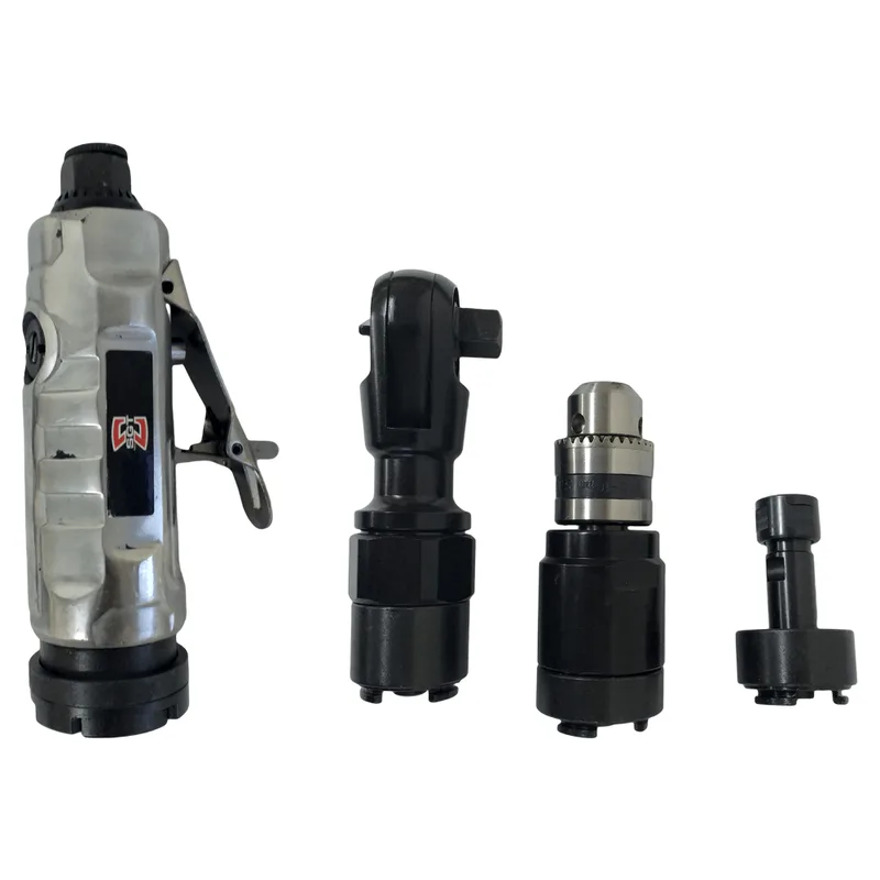 Kit 3 Em 1 Multitool - Catraca 1/2"-retífica 1/4" - Furadeira Reta 3/8" SGT-0519 - SGT TOOLS 0701051900